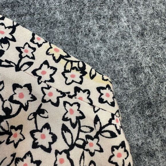 ARITZIA Talula Dress Women 4 Pink Floral Mini Swing Adjustable Straps Skater - Picture 4 of 15